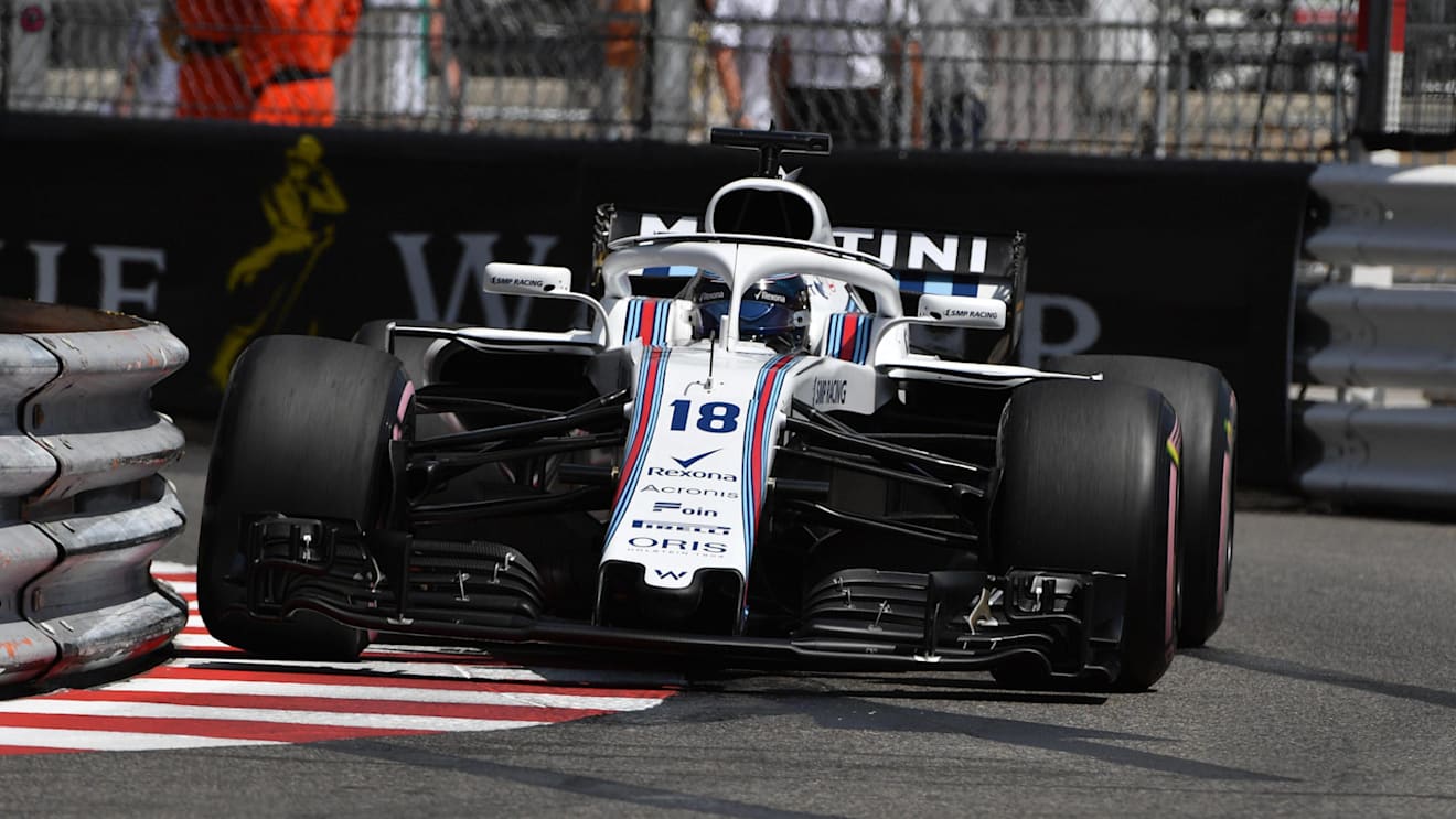 Lance Stroll (CDN) Williams FW41 at Formula One World Championship, Rd6, Monaco Grand Prix, Qualifying, Monte-Carlo, Monaco, Saturday 26 May 2018. © Mark Sutton/Sutton Images