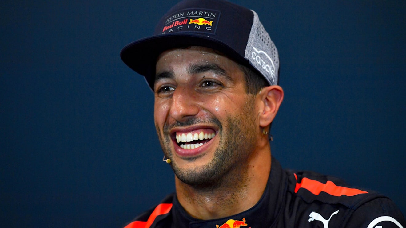 Daniel Ricciardo (AUS) Red Bull Racing in the Press Conference at Formula One World Championship, Rd6, Monaco Grand Prix, Qualifying, Monte-Carlo, Monaco, Saturday 26 May 2018. © Jerry Andre/Sutton Images