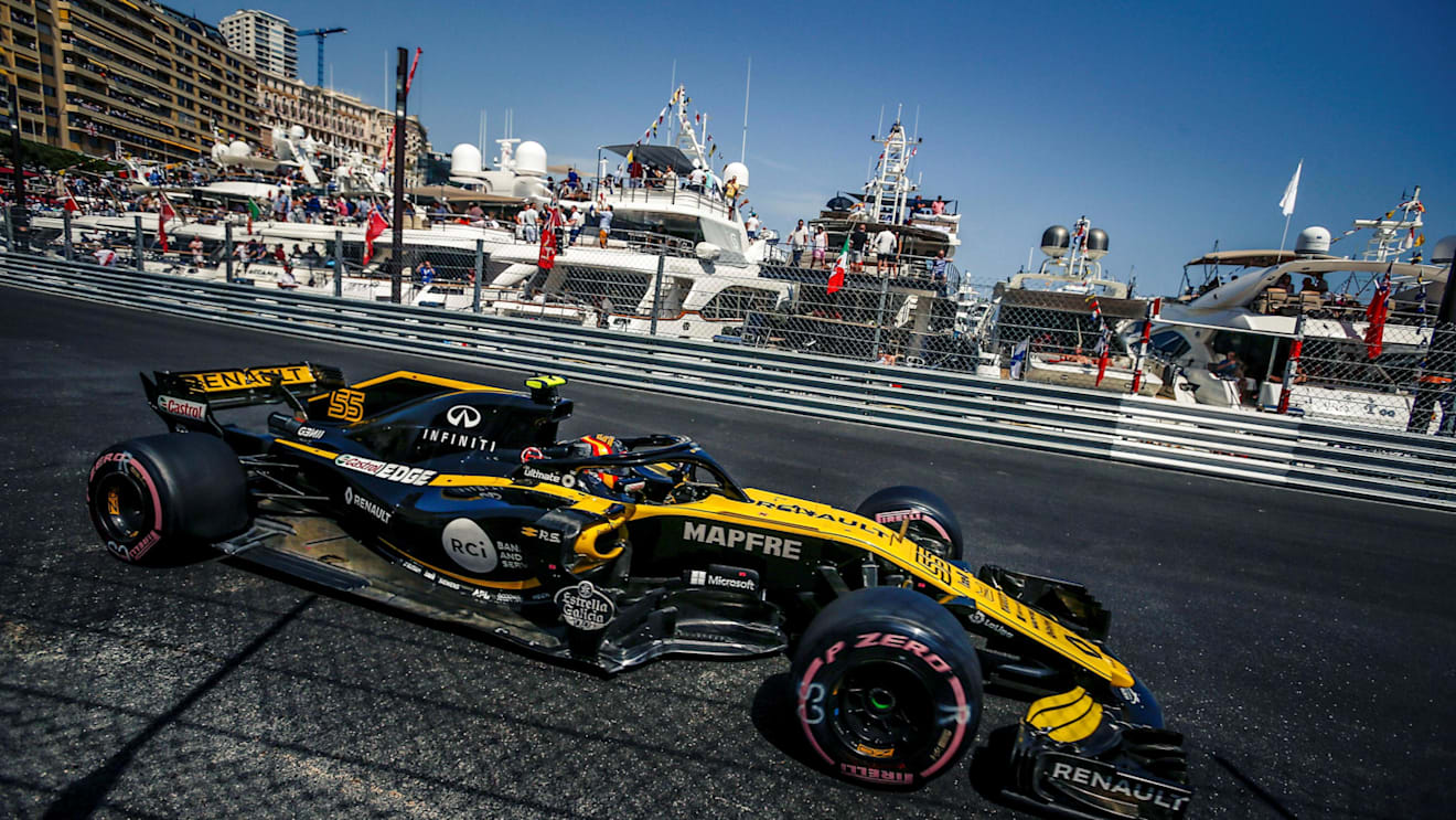 Carlos Sainz (ESP) Renault Sport F1 Team RS18 at Formula One World Championship, Rd6, Monaco Grand Prix, Qualifying, Monte-Carlo, Monaco, Saturday 26 May 2018. © Manuel Goria/Sutton Images