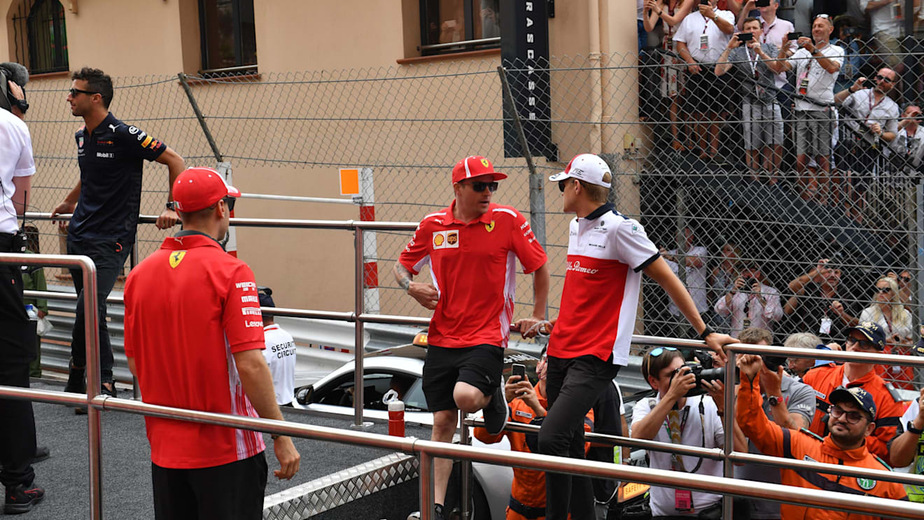 Drivers parade at Formula One World Championship, Rd6, Monaco Grand Prix, Race, Monte-Carlo, Monaco, Sunday 27 May 2018. © Mark Sutton/Sutton Images
