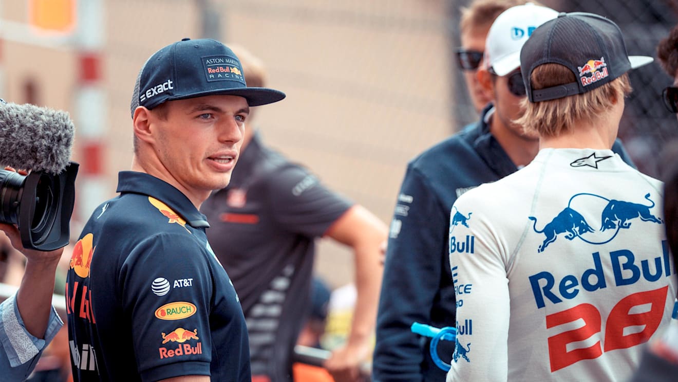 Max Verstappen (NED) Red Bull Racing on the drivers parade at Formula One World Championship, Rd6, Monaco Grand Prix, Race, Monte-Carlo, Monaco, Sunday 27 May 2018. © Manuel Goria/Sutton Images