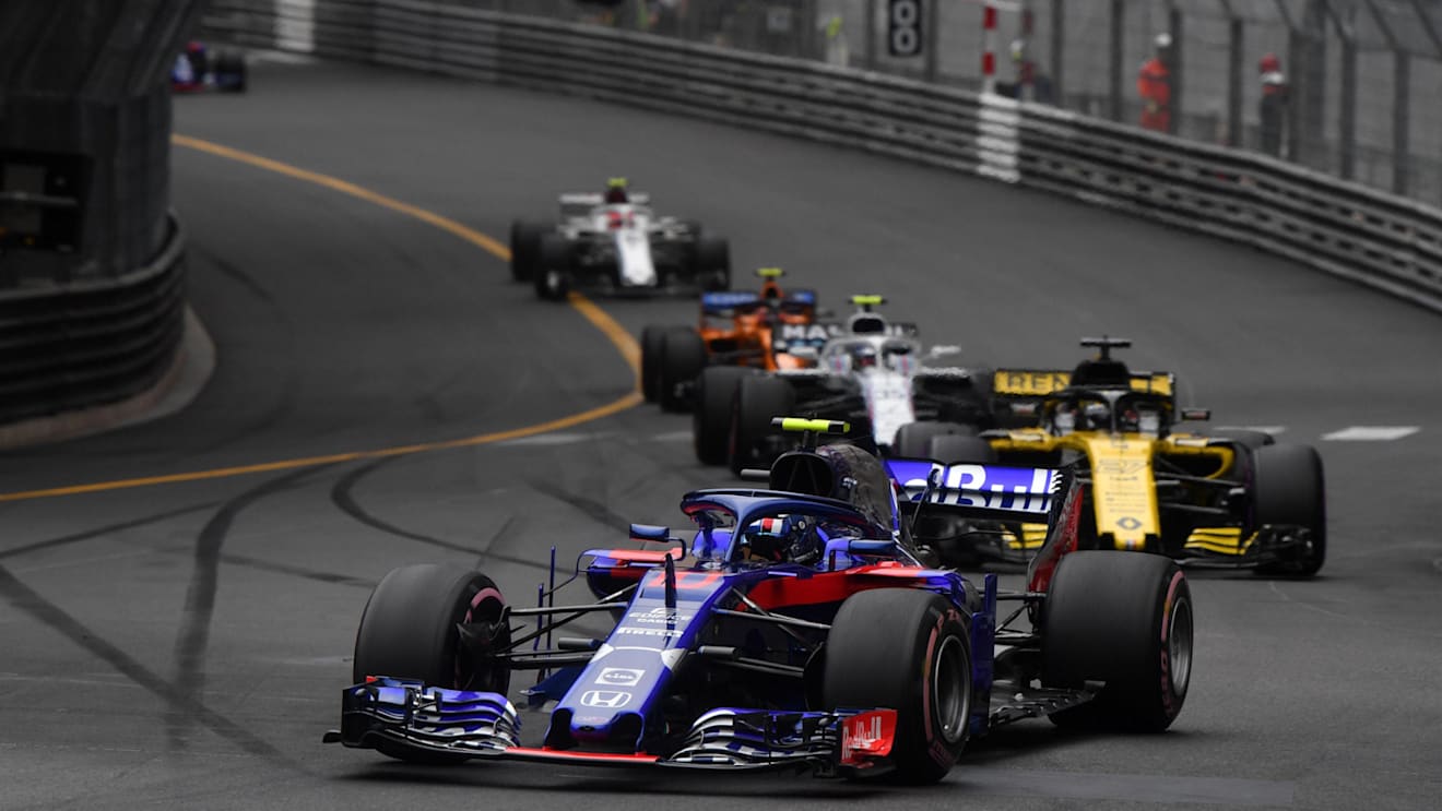 Pierre Gasly (FRA) Scuderia Toro Rosso STR13 at Formula One World Championship, Rd6, Monaco Grand Prix, Race, Monte-Carlo, Monaco, Sunday 27 May 2018. © Mark Sutton/Sutton Images