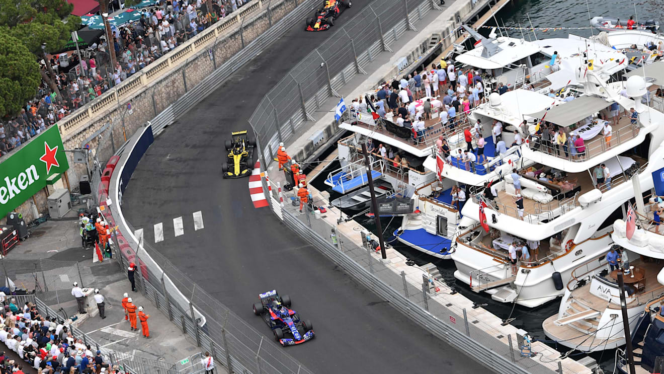 Pierre Gasly (FRA) Scuderia Toro Rosso STR13 at Formula One World Championship, Rd6, Monaco Grand Prix, Race, Monte-Carlo, Monaco, Sunday 27 May 2018. © Jerry Andre/Sutton Images