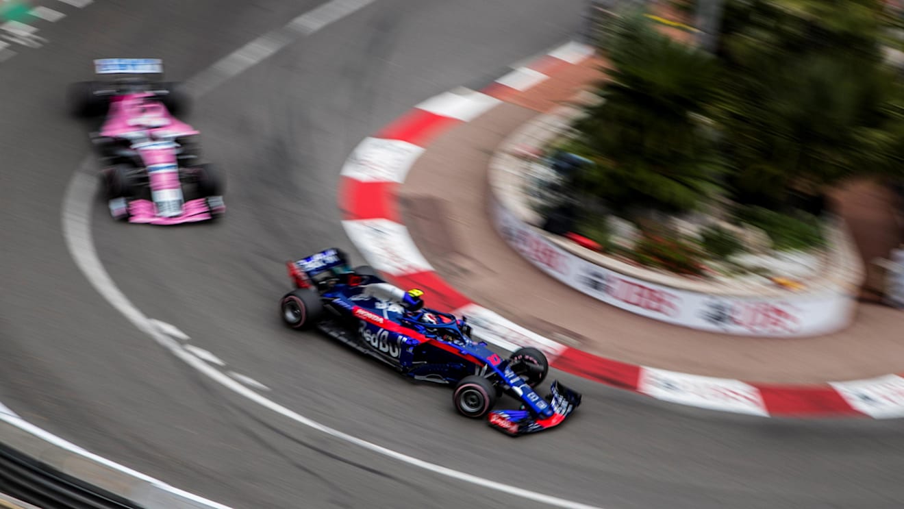 Pierre Gasly (FRA) Scuderia Toro Rosso STR13 at Formula One World Championship, Rd6, Monaco Grand Prix, Race, Monte-Carlo, Monaco, Sunday 27 May 2018. © Manuel Goria/Sutton Images