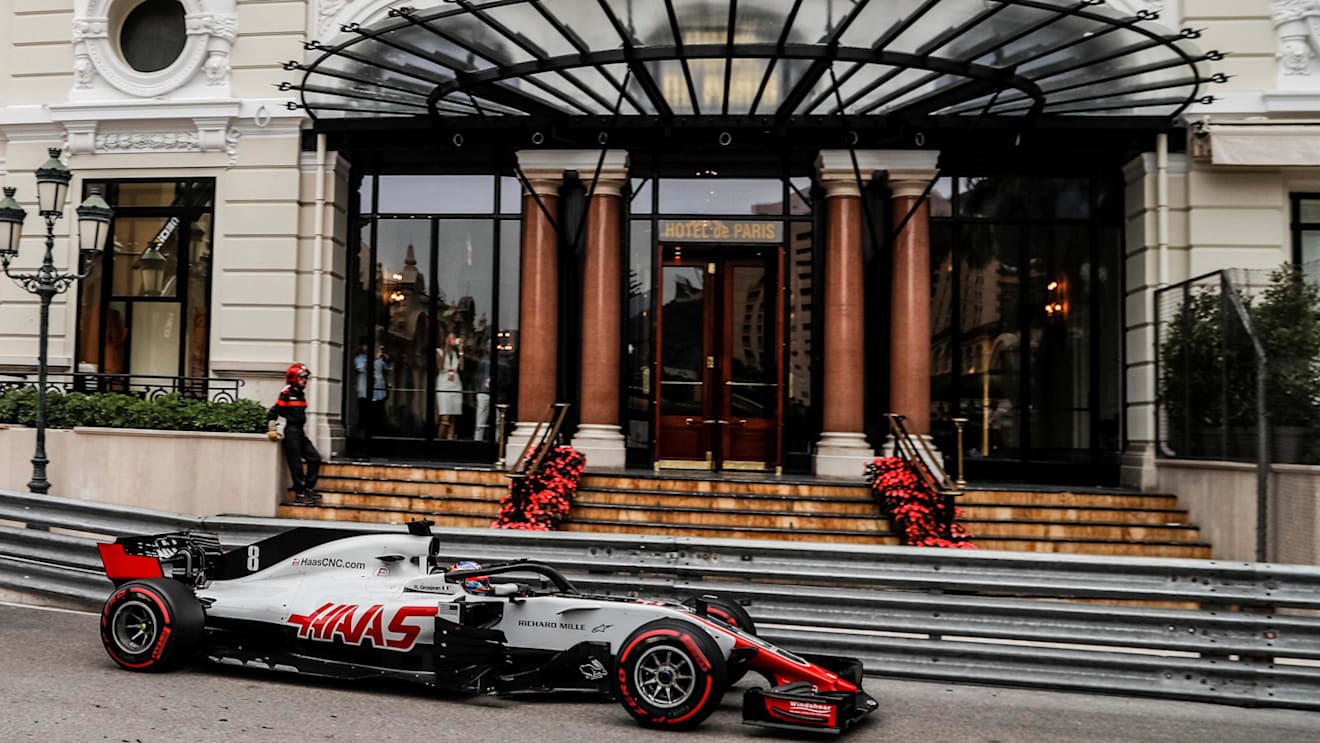 Romain Grosjean (FRA) Haas VF-18 at Formula One World Championship, Rd6, Monaco Grand Prix, Race, Monte-Carlo, Monaco, Sunday 27 May 2018. © Manuel Goria/Sutton Images