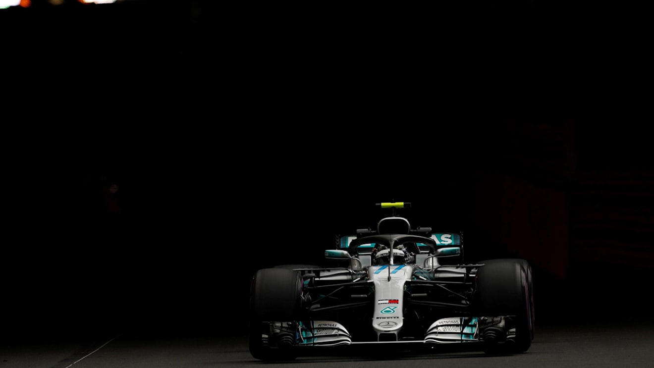 Valtteri Bottas (FIN) Mercedes-AMG F1 W09 EQ Power+ at Formula One World Championship, Rd6, Monaco Grand Prix, Practice, Monte-Carlo, Monaco, Thursday 24 May 2018. © Manuel Goria/Sutton Images