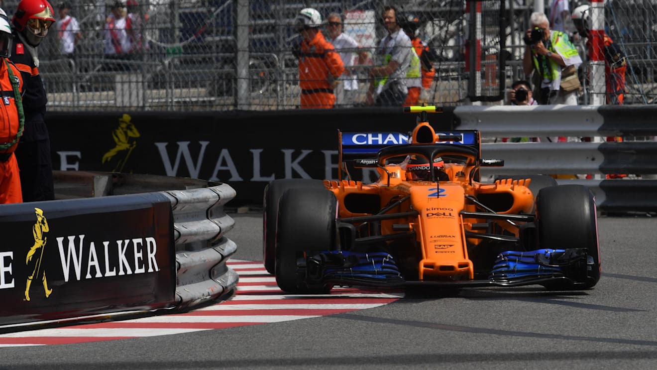 Stoffel Vandoorne (BEL) McLaren MCL33 at Formula One World Championship, Rd6, Monaco Grand Prix, Practice, Monte-Carlo, Monaco, Thursday 24 May 2018. © Mark Sutton/Sutton Images