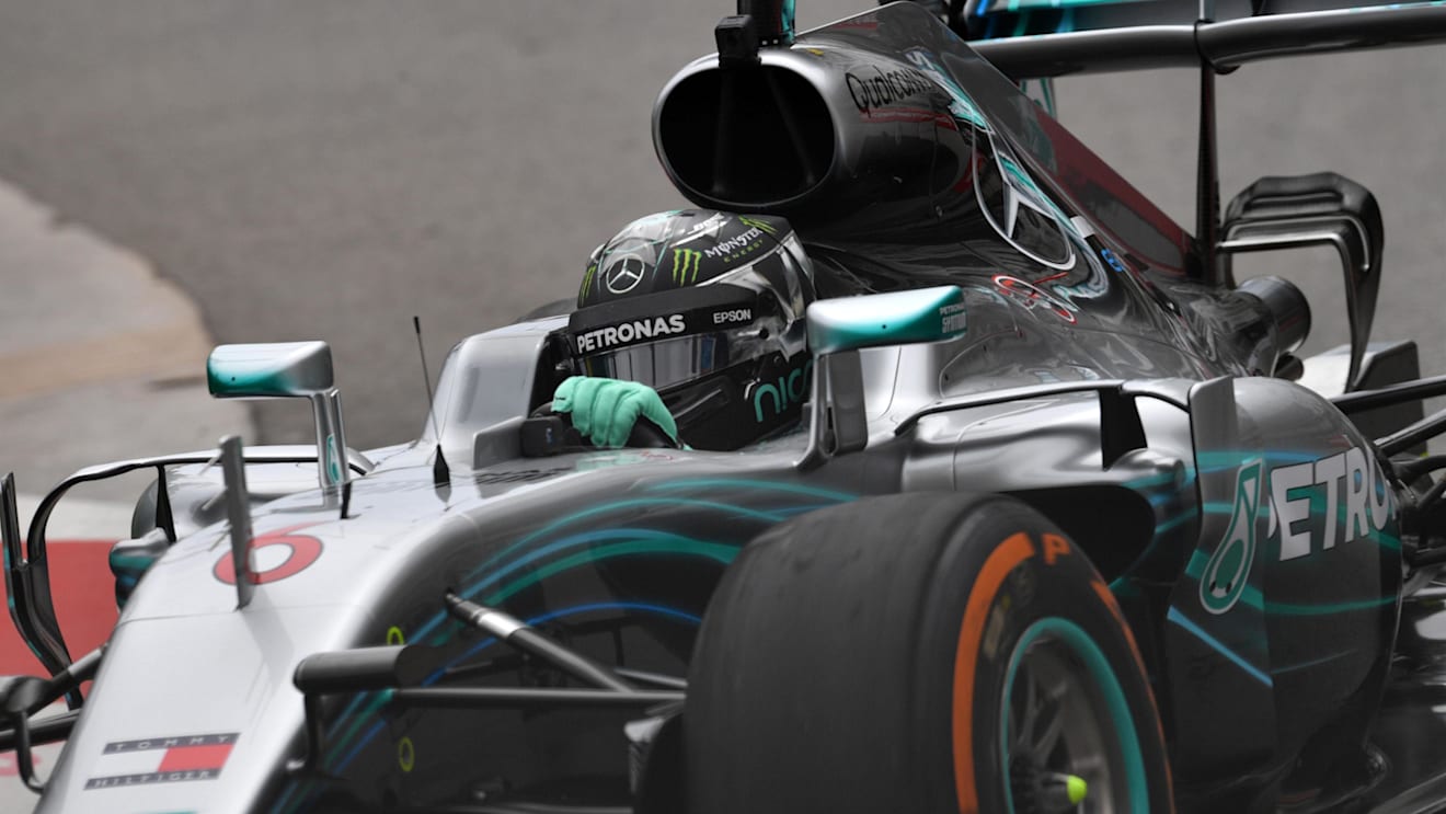 Nico Rosberg (GER) Mercedes-Benz F1 W07 Hybrid at Formula One World Championship, Rd6, Monaco Grand Prix, Practice, Monte-Carlo, Monaco, Thursday 24 May 2018. © Jerry Andre/Sutton Images
