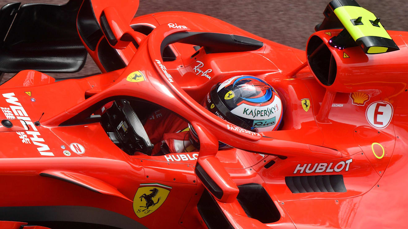 Kimi Raikkonen (FIN) Ferrari SF-71H at Formula One World Championship, Rd6, Monaco Grand Prix, Practice, Monte-Carlo, Monaco, Thursday 24 May 2018. © Mark Sutton/Sutton Images