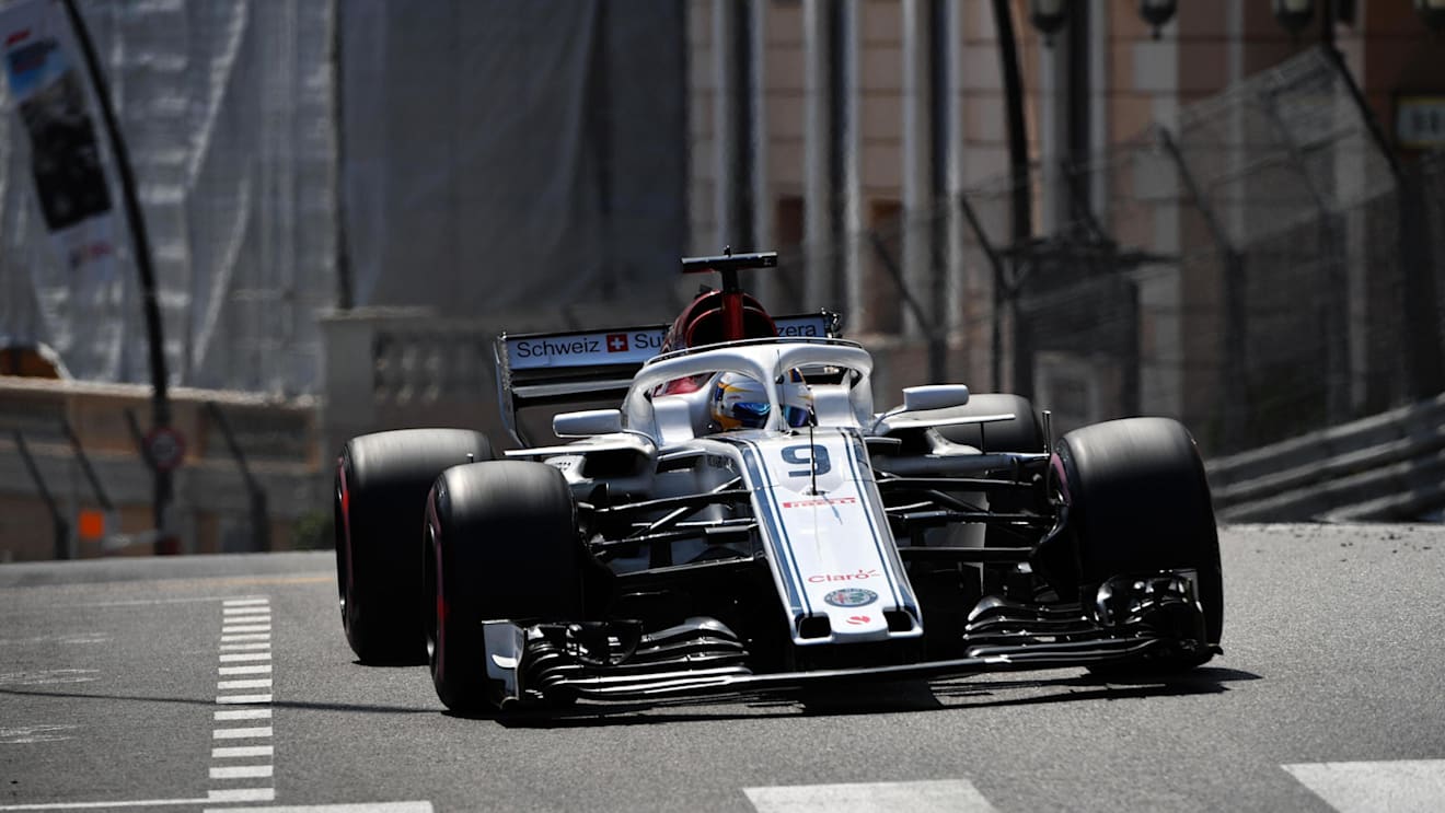 Marcus Ericsson (SWE) Alfa Romeo Sauber C37 at Formula One World Championship, Rd6, Monaco Grand Prix, Practice, Monte-Carlo, Monaco, Thursday 24 May 2018. © Mark Sutton/Sutton Images
