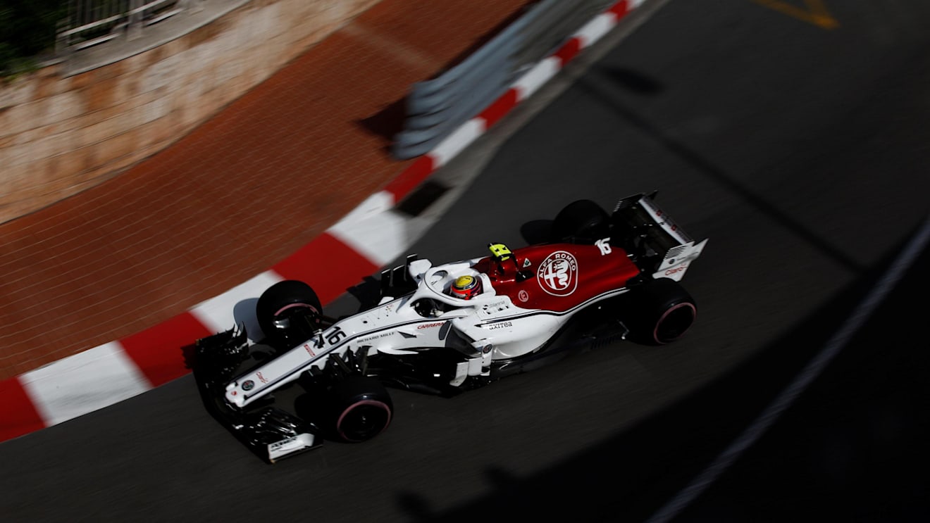 Charles Leclerc (MON) Alfa Romeo Sauber C37 at Formula One World Championship, Rd6, Monaco Grand Prix, Practice, Monte-Carlo, Monaco, Thursday 24 May 2018. © Manuel Goria/Sutton Images