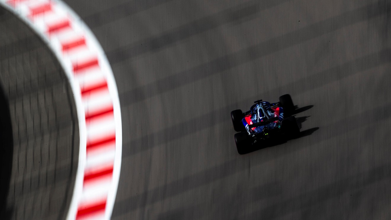 Brendon Hartley, Scuderia Toro Rosso STR13 at Formula One World Championship, Rd16, Russian Grand Prix, Practice, Sochi Autodrom, Sochi, Krasnodar Krai, Russia, Friday 28 September 2018.