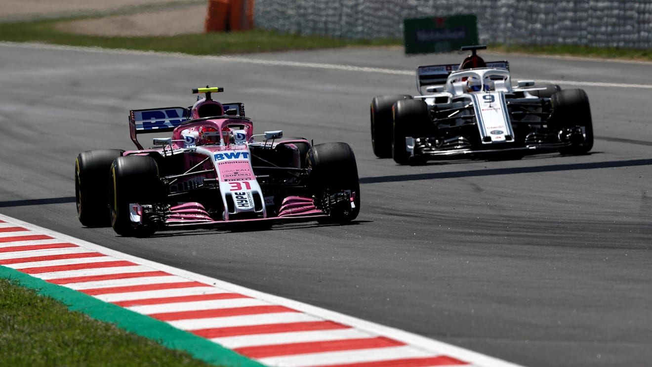 Esteban Ocon (FRA) Force India VJM11 at Formula One World Championship, Rd5, Spanish Grand Prix, Practice, Barcelona, Spain, Friday 11 May 2018. © Manuel Goria/Sutton Images