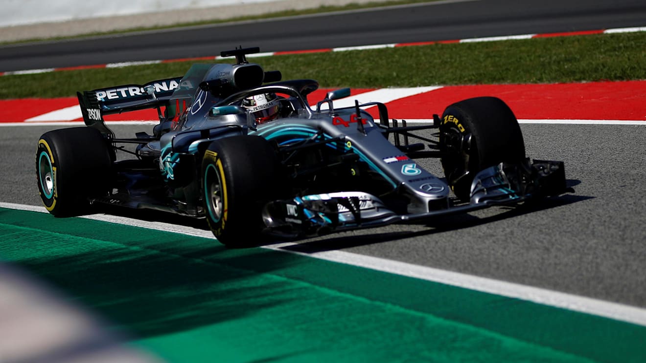 Lewis Hamilton (GBR) Mercedes-AMG F1 W09 EQ Power+ at Formula One World Championship, Rd5, Spanish Grand Prix, Practice, Barcelona, Spain, Friday 11 May 2018. © Manuel Goria/Sutton Images