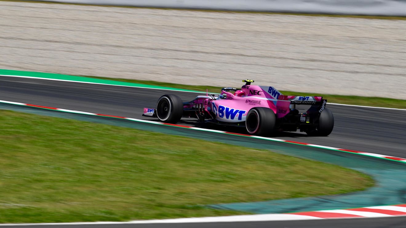 Esteban Ocon (FRA) Force India VJM11 at Formula One World Championship, Rd5, Spanish Grand Prix, Practice, Barcelona, Spain, Friday 11 May 2018. © Jerry Andre/Sutton Images