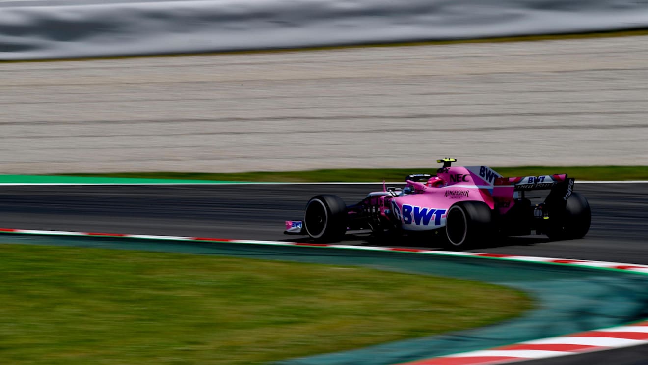 Esteban Ocon (FRA) Force India VJM11 at Formula One World Championship, Rd5, Spanish Grand Prix, Practice, Barcelona, Spain, Friday 11 May 2018. © Jerry Andre/Sutton Images