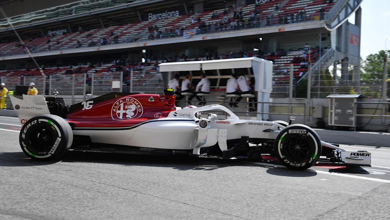 Charles Leclerc (MON) Alfa Romeo Sauber C37 at Formula One World Championship, Rd5, Spanish Grand Prix, Practice, Barcelona, Spain, Friday 11 May 2018. © Mark Sutton/Sutton Images