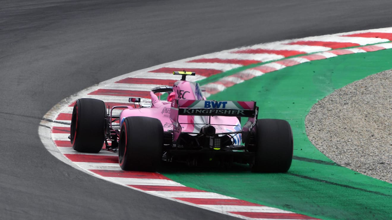 Esteban Ocon (FRA) Force India VJM11 at Formula One World Championship, Rd5, Spanish Grand Prix, Qualifying, Barcelona, Spain, Saturday 12 May 2018. © Mark Sutton/Sutton Images