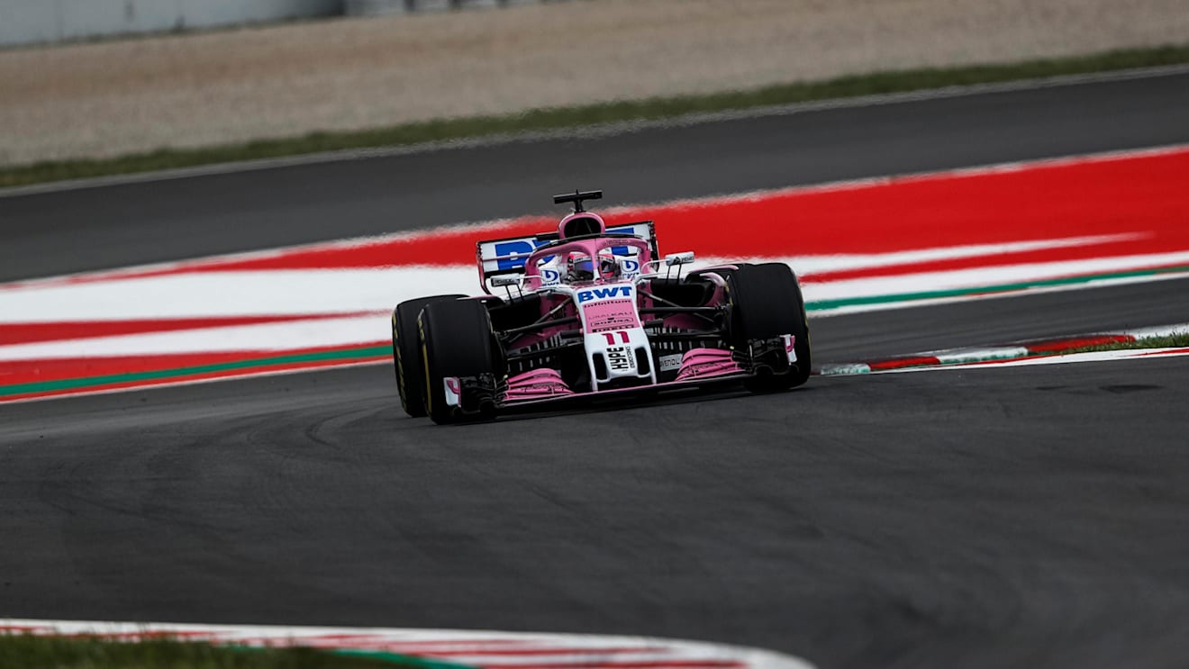Sergio Perez (MEX) Force India VJM11 at Formula One World Championship, Rd5, Spanish Grand Prix, Qualifying, Barcelona, Spain, Saturday 12 May 2018. © Manuel Goria/Sutton Images