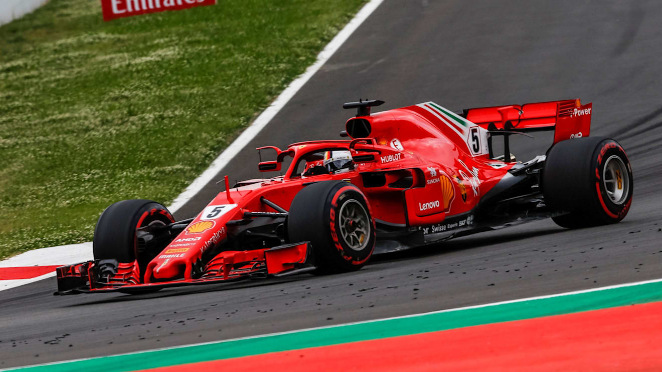 Sebastian Vettel (GER) Ferrari SF-71H at Formula One World Championship, Rd5, Spanish Grand Prix, Qualifying, Barcelona, Spain, Saturday 12 May 2018. © Manuel Goria/Sutton Images