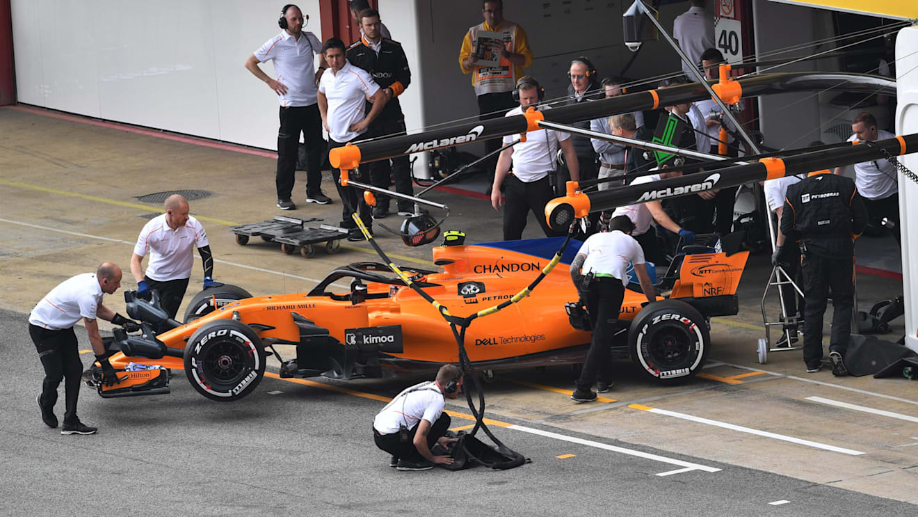 Stoffel Vandoorne (BEL) McLaren MCL33 at Formula One World Championship, Rd5, Spanish Grand Prix, Qualifying, Barcelona, Spain, Saturday 12 May 2018. © Jerry Andre/Sutton Images