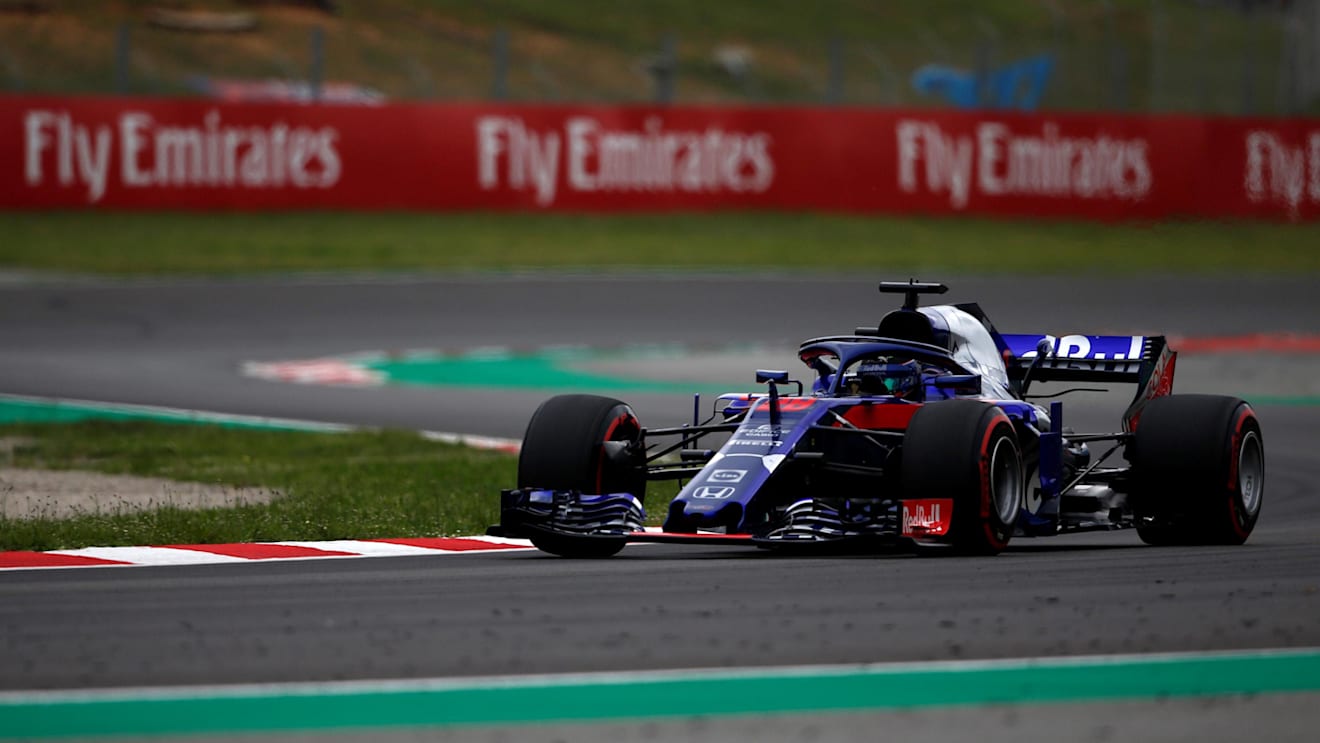 Brendon Hartley (NZL) Scuderia Toro Rosso STR13 at Formula One World Championship, Rd5, Spanish Grand Prix, Qualifying, Barcelona, Spain, Saturday 12 May 2018. © Manuel Goria/Sutton Images