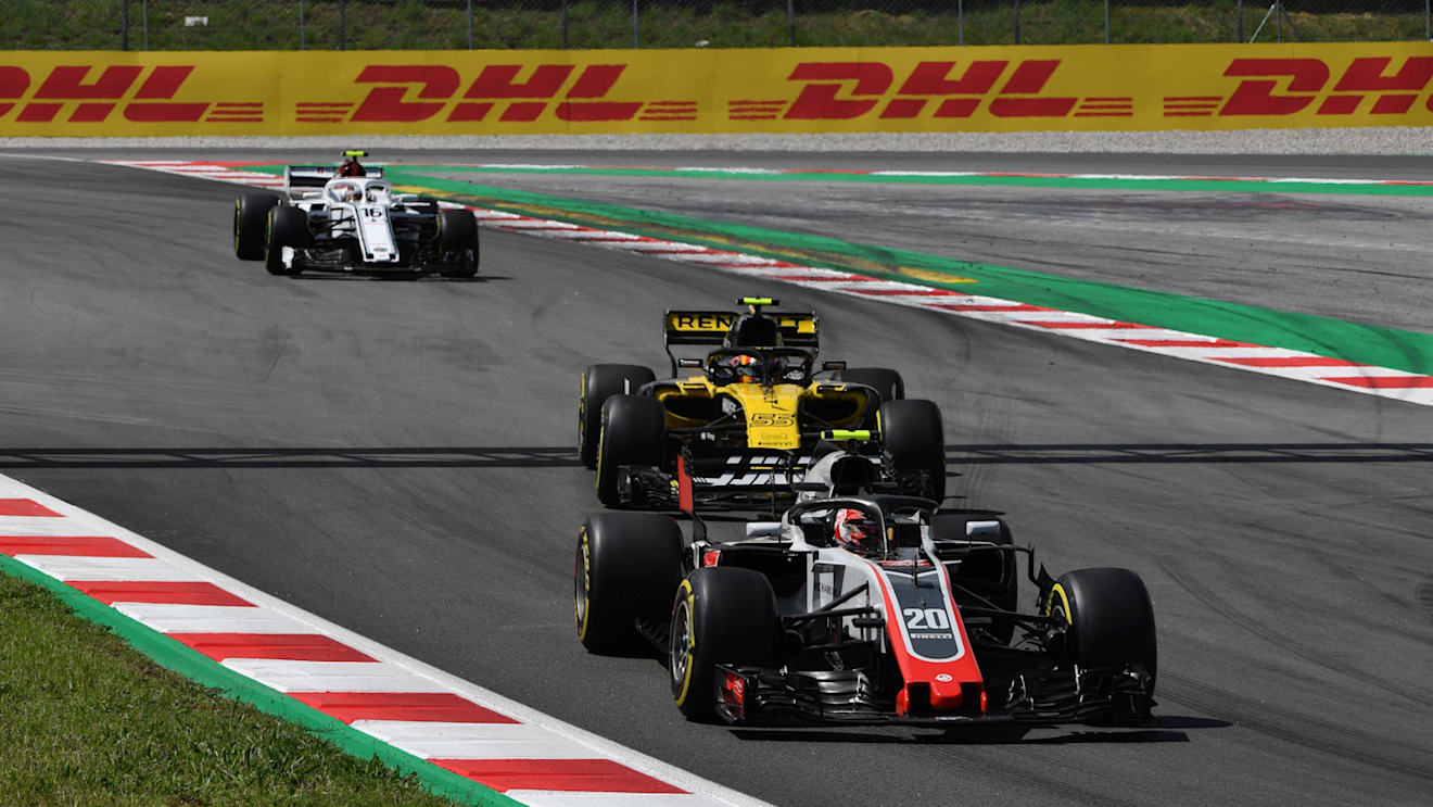 Kevin Magnussen (DEN) Haas VF-18 at Formula One World Championship, Rd5, Spanish Grand Prix, Race, Barcelona, Spain, Sunday 13 May 2018. © Mark Sutton/Sutton Images