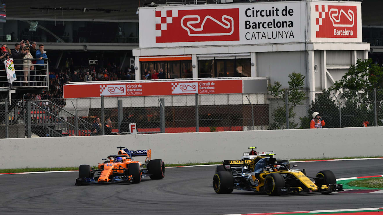Carlos Sainz (ESP) Renault Sport F1 Team RS18 at Formula One World Championship, Rd5, Spanish Grand Prix, Race, Barcelona, Spain, Sunday 13 May 2018. © Mark Sutton/Sutton Images