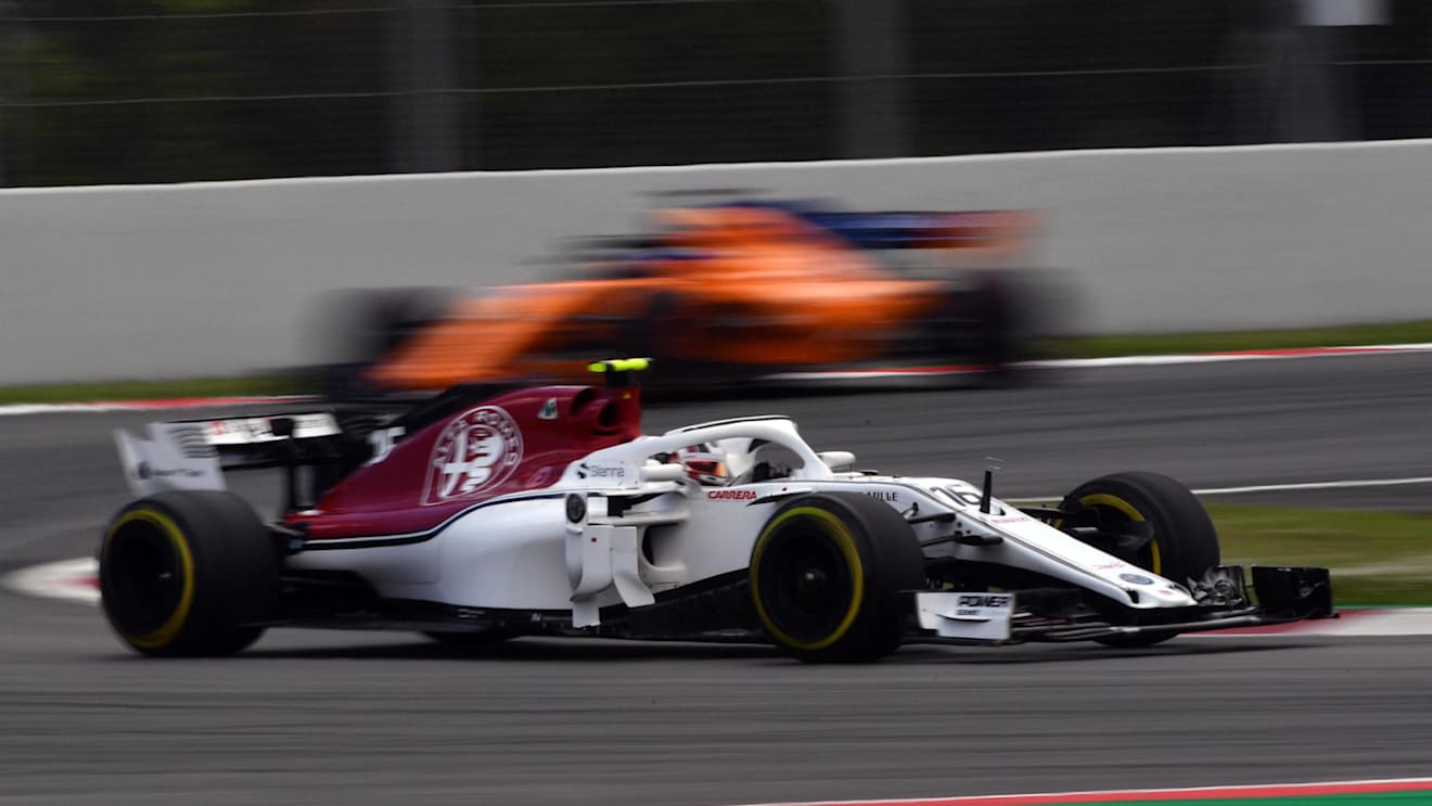 Charles Leclerc (MON) Alfa Romeo Sauber C37 at Formula One World Championship, Rd5, Spanish Grand Prix, Race, Barcelona, Spain, Sunday 13 May 2018. © Mark Sutton/Sutton Images