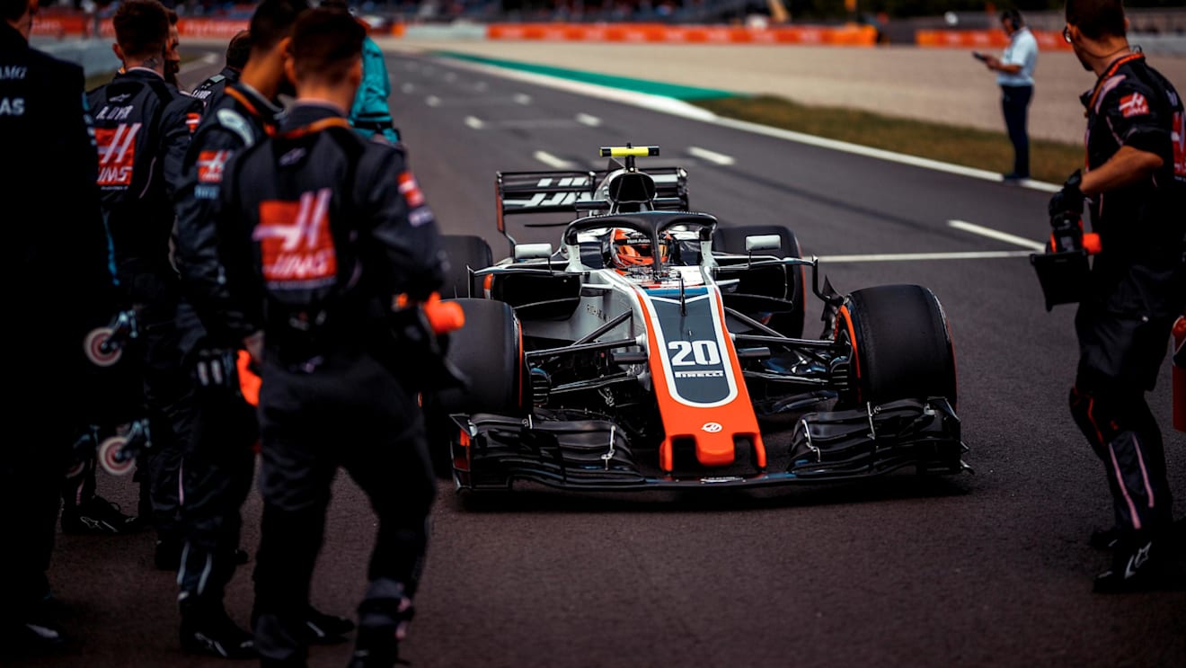 Kevin Magnussen (DEN) Haas VF-18 on the grid at Formula One World Championship, Rd5, Spanish Grand Prix, Race, Barcelona, Spain, Sunday 13 May 2018. © Manuel Goria/Sutton Images