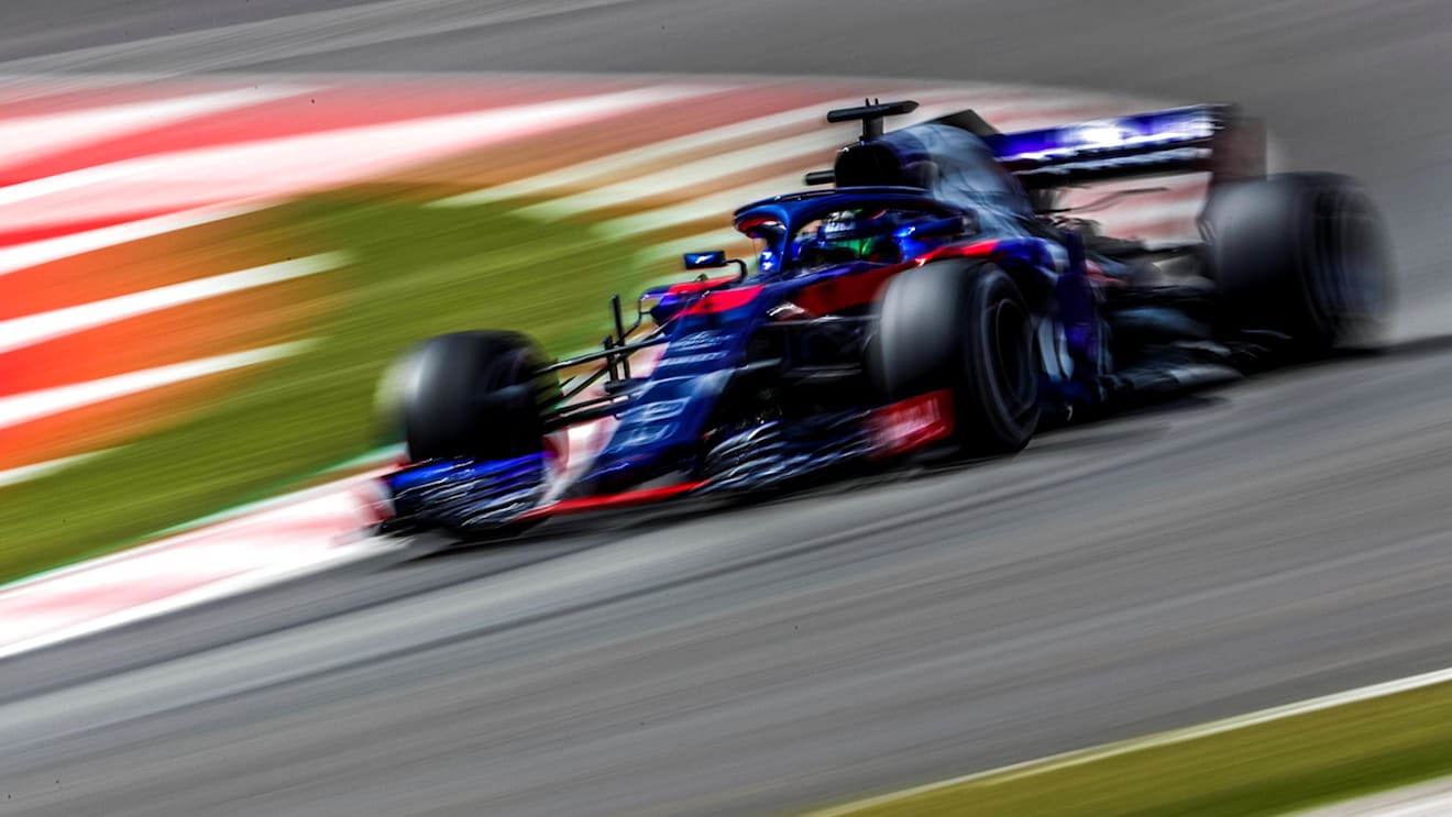 Brendon Hartley (NZL) Scuderia Toro Rosso STR13 at Formula One World Championship, Rd5, Spanish Grand Prix, Race, Barcelona, Spain, Sunday 13 May 2018. © Manuel Goria/Sutton Images