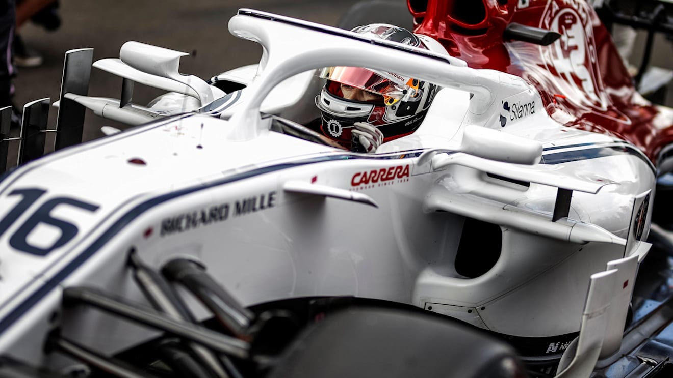 Charles Leclerc (MON) Alfa Romeo Sauber C37 on the grid at Formula One World Championship, Rd5, Spanish Grand Prix, Race, Barcelona, Spain, Sunday 13 May 2018. © Manuel Goria/Sutton Images