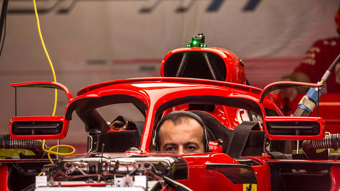 BEFORE: Ferrari's Spanish Grand Prix wing mirror layout, complete with winglets. © Manuel Goria/Sutton Images
