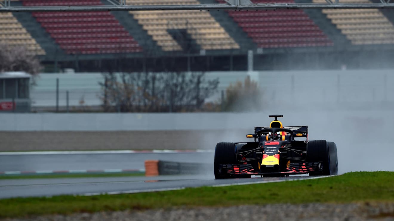 Daniel Ricciardo (AUS) Red Bull Racing RB14 at Formula One Testing, Day Three, Barcelona, Spain, 28 February 2018. © Jerry Andre/Sutton Images