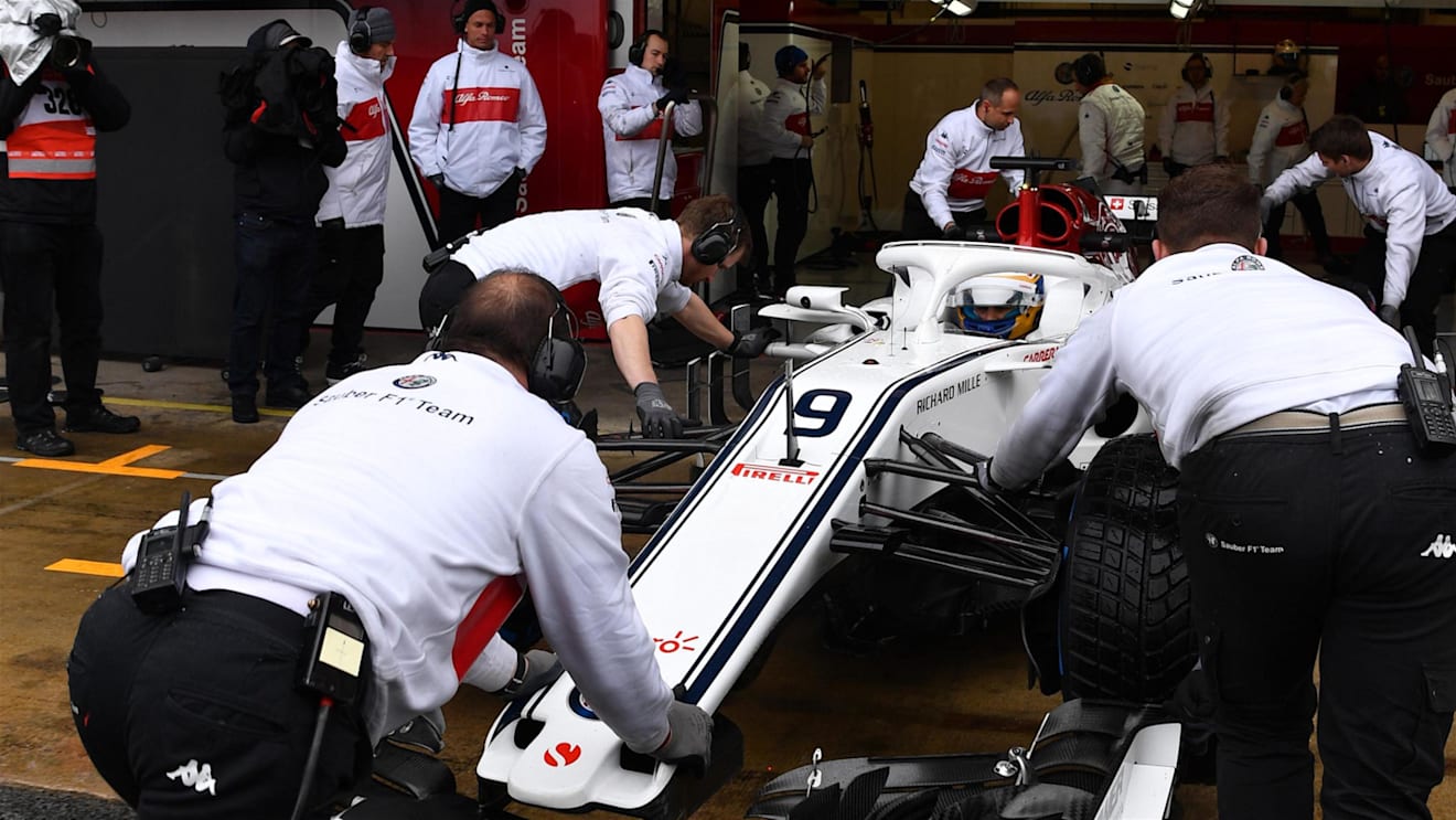 Marcus Ericsson (SWE) Alfa Romeo Sauber C37 at Formula One Testing, Day Three, Barcelona, Spain, 28 February 2018. © Mark Sutton/Sutton Images