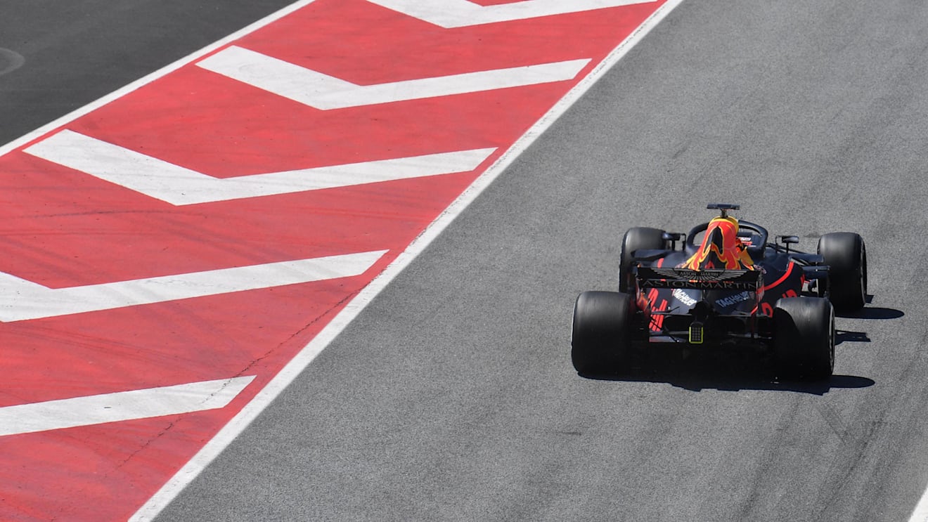 Max Verstappen (NED) Red Bull Racing RB14 at Formula One Testing, Day One, Barcelona, Spain, Tuesday 15 May 2018. © Mark Sutton/Sutton Images
