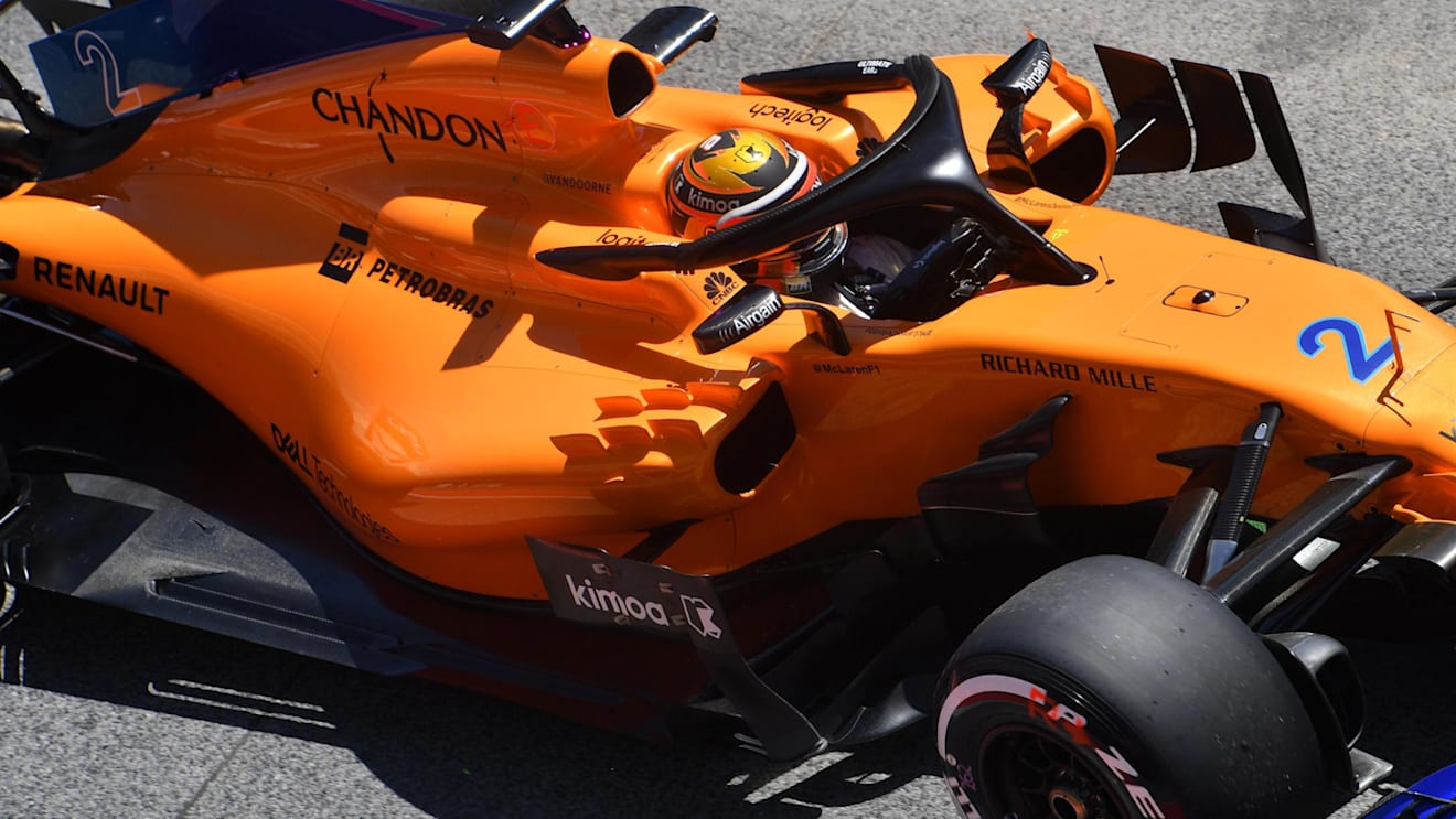 Stoffel Vandoorne (BEL) McLaren MCL33 at Formula One Testing, Day One, Barcelona, Spain, Tuesday 15 May 2018. © Mark Sutton/Sutton Images