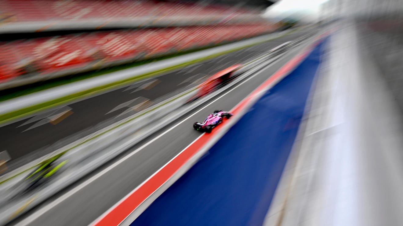 Nikita Mazepin (RUS) Force India VJM11 at Formula One Testing, Day Two, Barcelona, Spain, Wednesday 16 May 2018. © Jerry Andre/Sutton Images