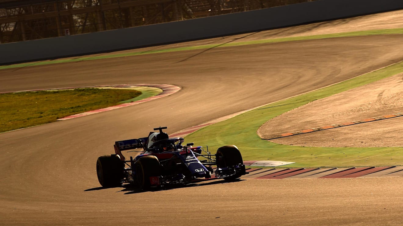 Brendon Hartley (NZL) Scuderia Toro Rosso STR13 at Formula One Testing, Day Four, Barcelona, Spain, 9 March 2018. © Jerry Andre/Sutton Images