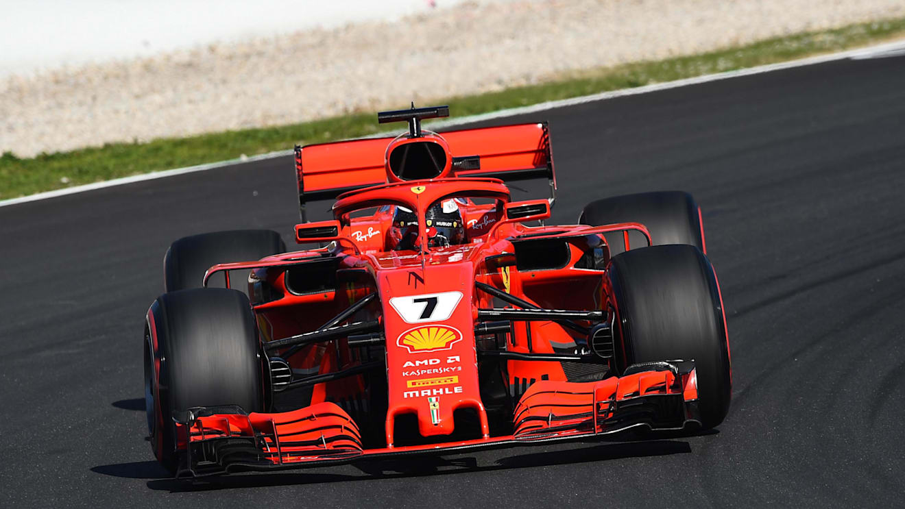 Kimi Raikkonen (FIN) Ferrari SF-71H at Formula One Testing, Day Four, Barcelona, Spain, 9 March 2018. © Jerry Andre/Sutton Images