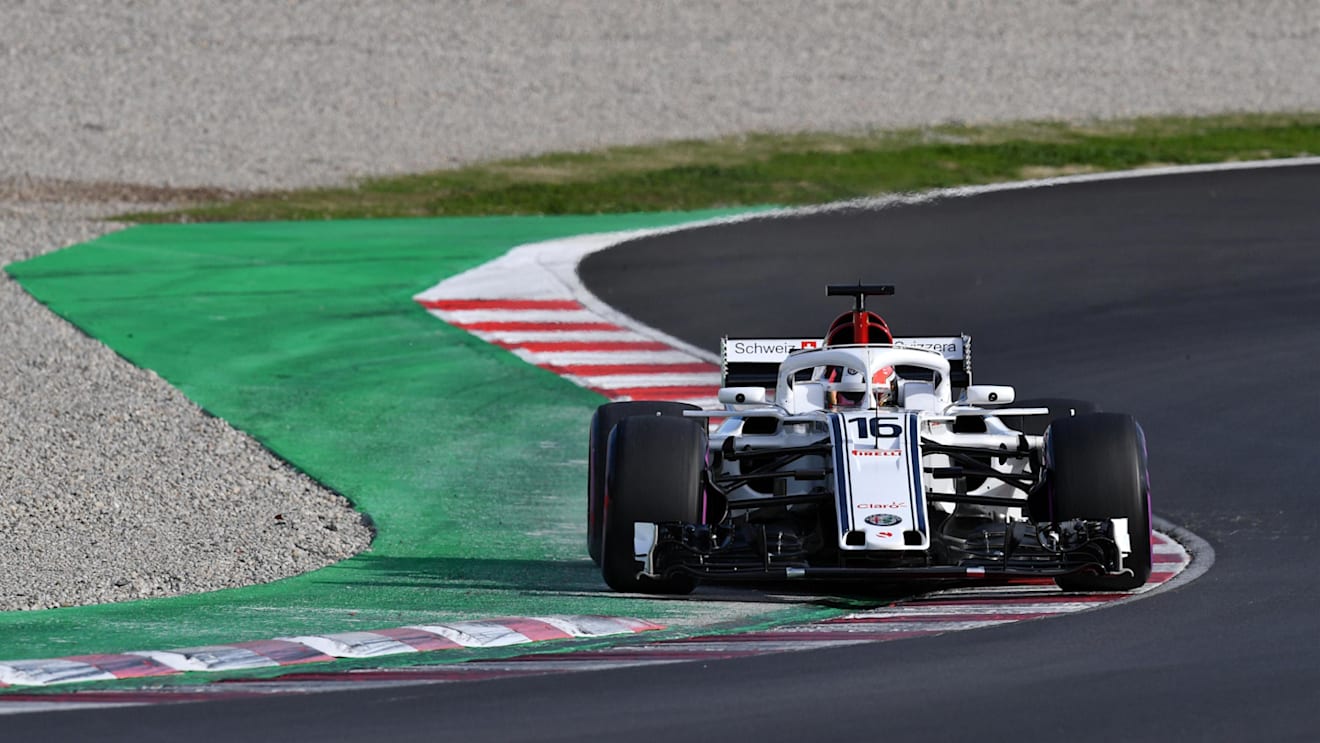 Charles Leclerc (MON) Alfa Romeo Sauber C37 at Formula One Testing, Day Four, Barcelona, Spain, 9 March 2018. © Mark Sutton/Sutton Images