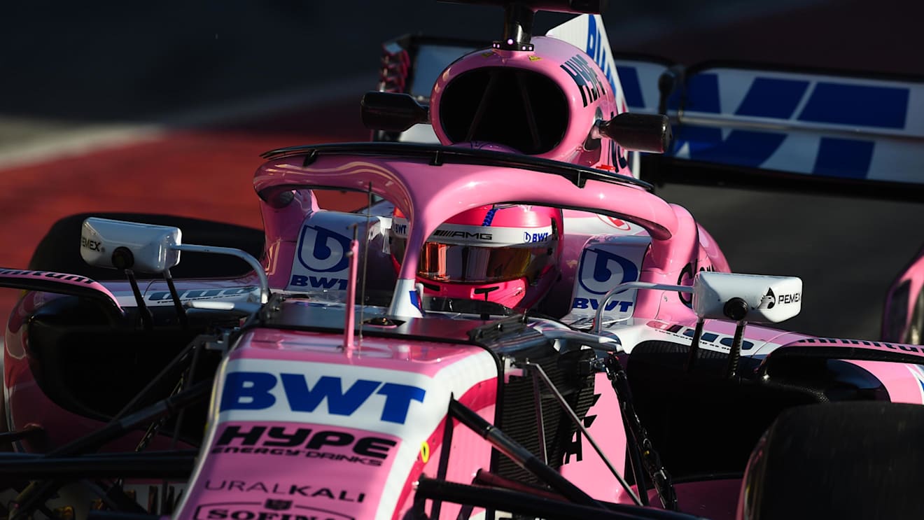 Esteban Ocon (FRA) Force India VJM11 at Formula One Testing, Day Four, Barcelona, Spain, 9 March 2018. © Jerry Andre/Sutton Images