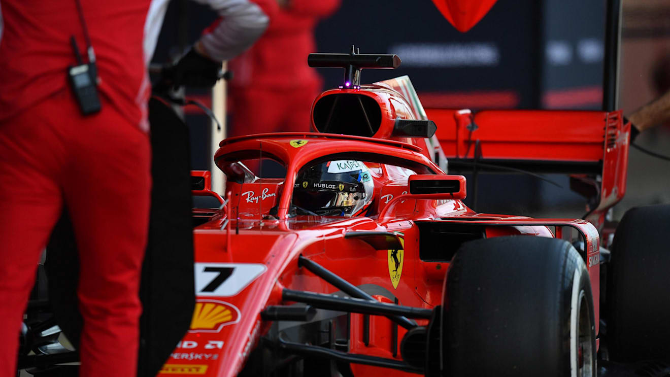 Kimi Raikkonen (FIN) Ferrari SF-71H at Formula One Testing, Day Four, Barcelona, Spain, 9 March 2018. © Mark Sutton/Sutton Images