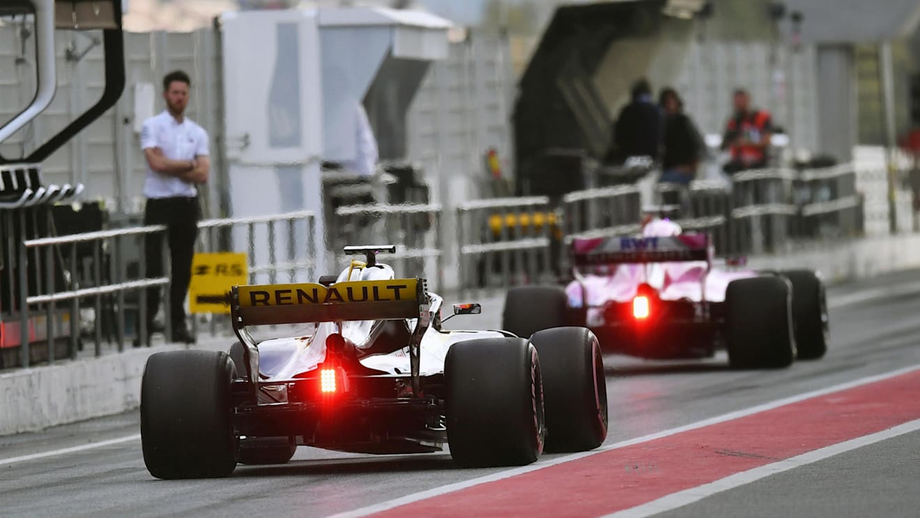 Carlos Sainz jr (ESP) Renault Sport F1 Team RS18 at Formula One Testing, Day Four, Barcelona, Spain, 9 March 2018. © Mark Sutton/Sutton Images