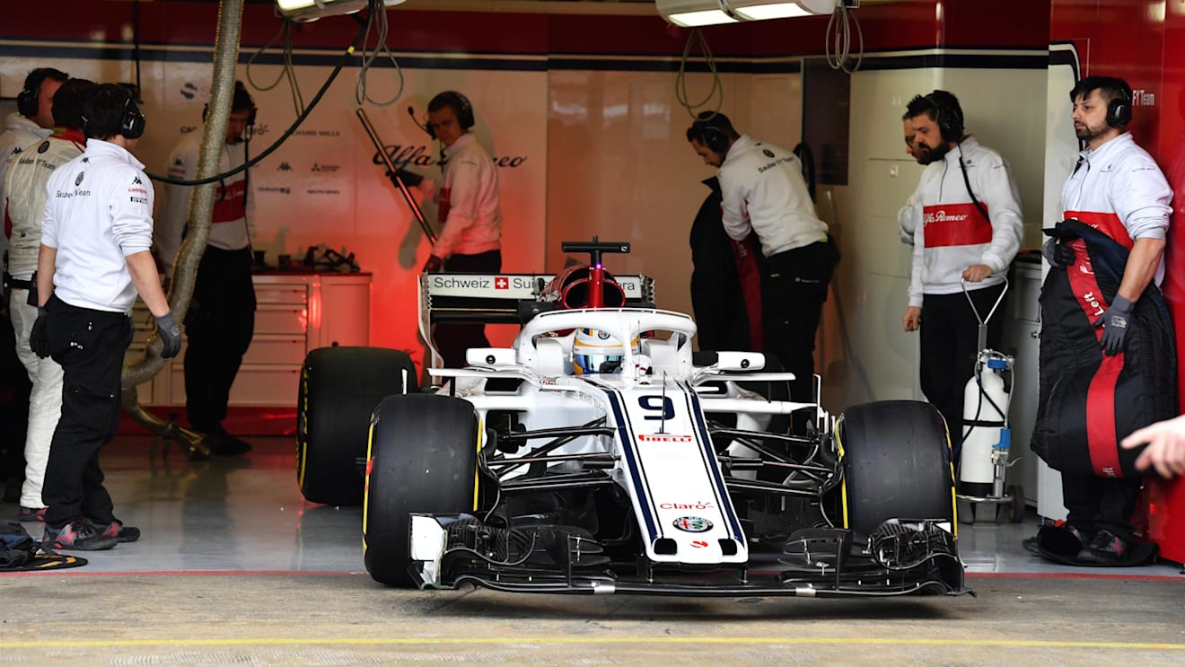 Marcus Ericsson (SWE) Alfa Romeo Sauber C37 at Formula One Testing, Day Three, Barcelona, Spain, 8 March 2018. © Mark Sutton/Sutton Images