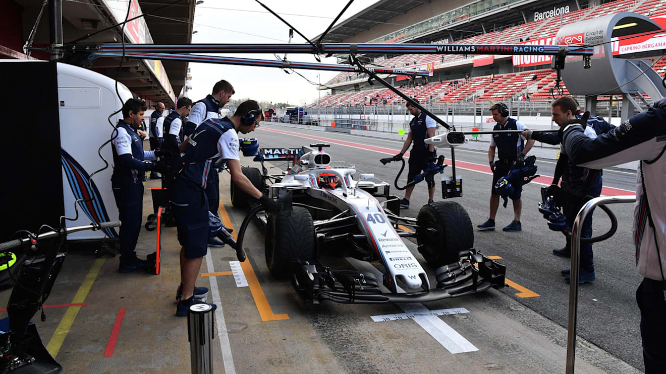 Robert Kubica (POL) Williams FW41 at Formula One Testing, Day Three, Barcelona, Spain, 8 March 2018. © Mark Sutton/Sutton Images