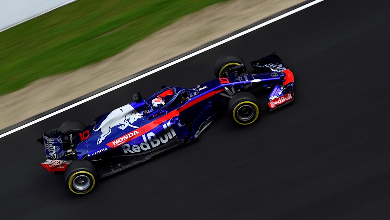 Pierre Gasly (FRA) Scuderia Toro Rosso STR13 at Formula One Testing, Day Three, Barcelona, Spain, 8 March 2018. © Jerry Andre/Sutton Images