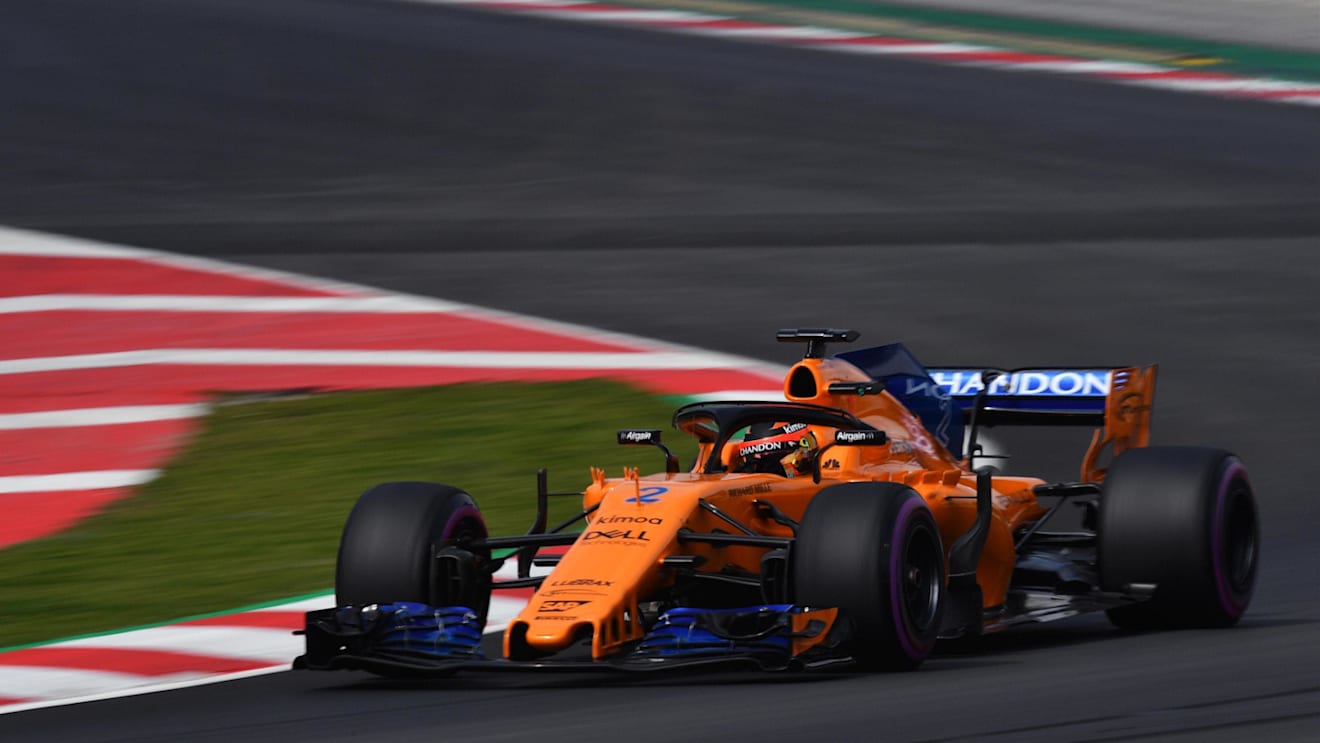 Stoffel Vandoorne (BEL) McLaren MCL33 at Formula One Testing, Day Three, Barcelona, Spain, 8 March 2018. © Mark Sutton/Sutton Images