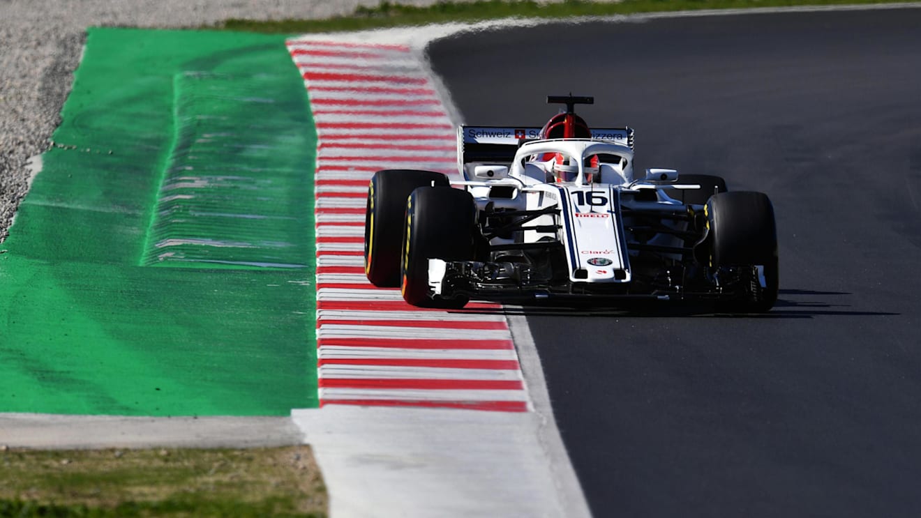 Charles Leclerc (MON) Alfa Romeo Sauber C37 at Formula One Testing, Day Two, Barcelona, Spain, 7 March 2018. © Mark Sutton/Sutton Images