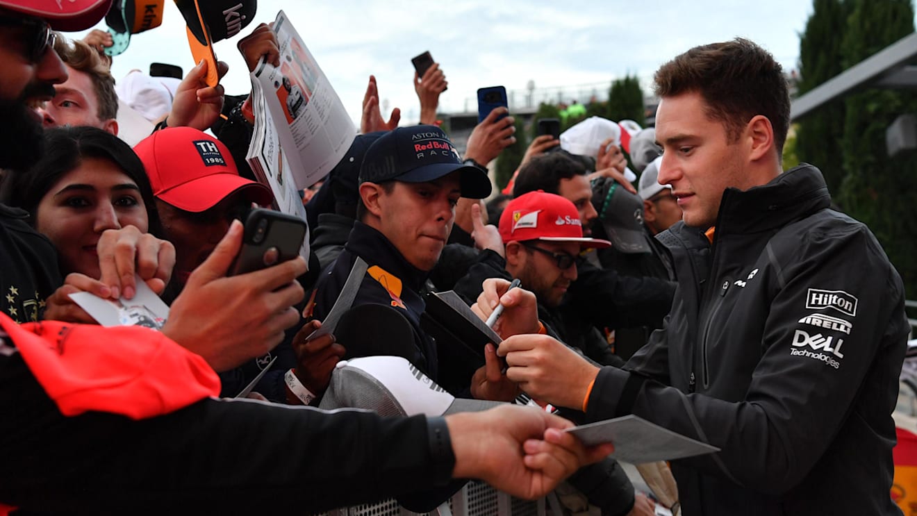 Stoffel Vandoorne, McLaren at Formula World Championship, Rd18, United States Grand Prix, Qualifying, Circuit of the Americas, Austin, Texas, USA, Saturday 20 October 2018.